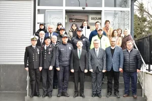 Biga’da Bayramlaşma Töreni