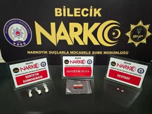 Bilecik’te 4 Şüpheli Uyuşturucu ile Gözaltına Alındı