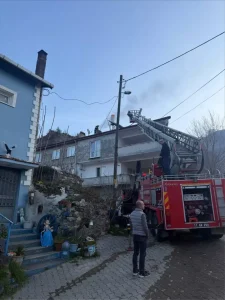 Bilecik’te Ev Yangını Söndürüldü