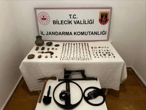 Bilecik’te Tarihi Eser Operasyonu