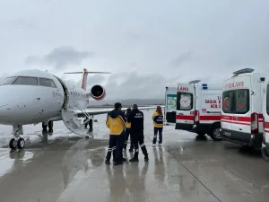 Bingöl’de Bebek Uçakla Ankara’ya Sevk Edildi