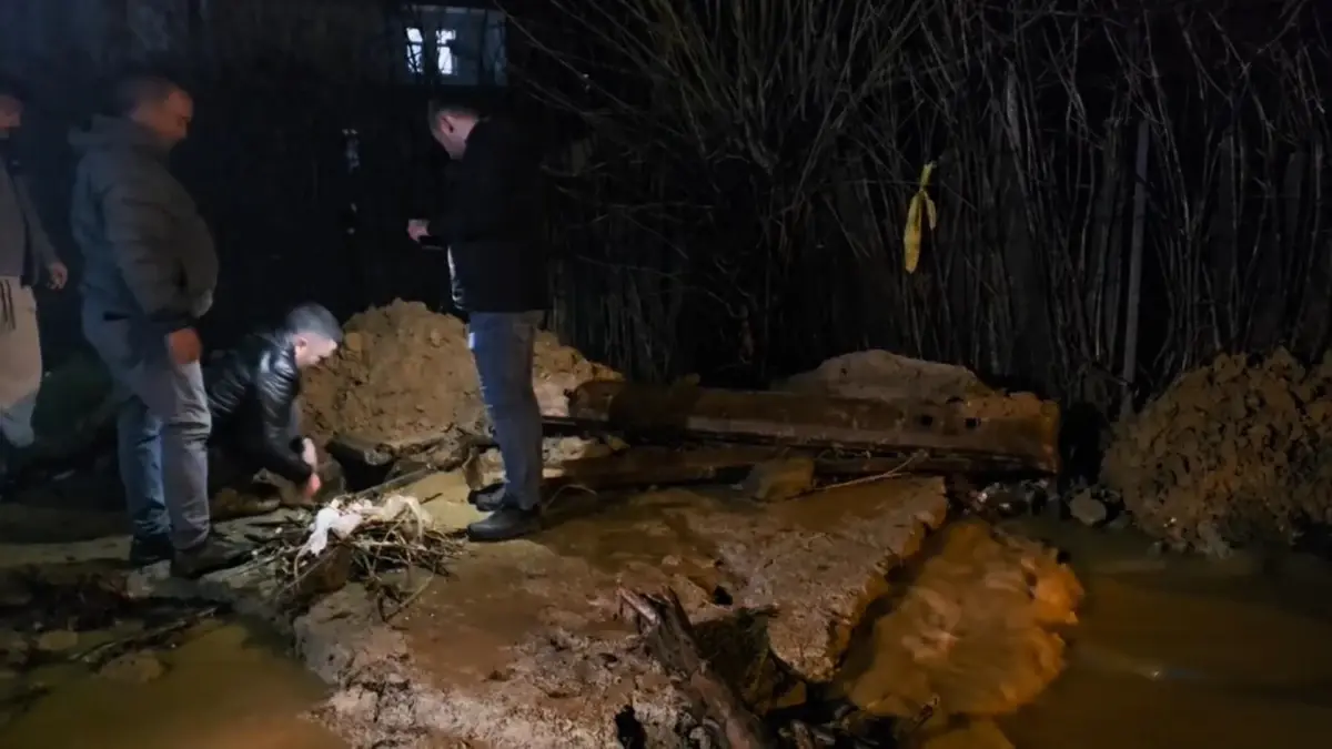 Bingöl’de Sağanak Suları Keçileri Mahsur Etti