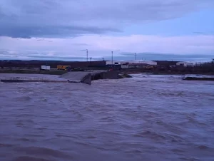 Bismil’de Köprü Yıkıldı