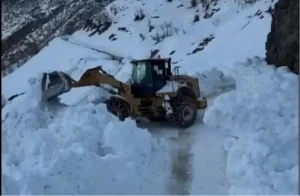 Bitlis’te Çığ Düşmesi: Köy Yolu Kapandı
