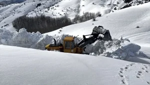 Bitlis’te Karla Mücadele Çalışmaları Devam Ediyor