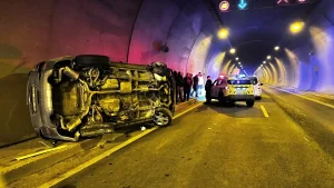 Bitlis’te Tünel Kazası: 2 Yaralı