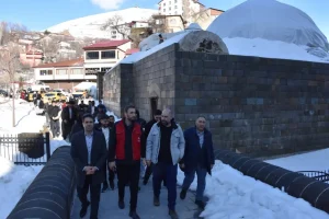 Bitlis’te Uluslararası Öğrencilere Tarihi Gezi