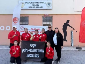 Bocce İl Şampiyonası’nda Alaçam Rüzgarı