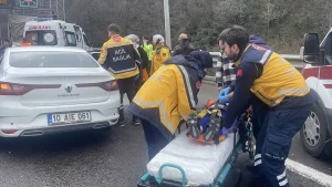 Bolu Dağı Tüneli’nde Kaza: 4 Yaralı