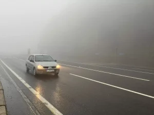 Bolu Dağı’nda Sağanak ve Sis