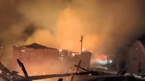 Bolu’da Yangın: 4 Ev ve 8 Samanlık Yandı