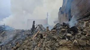 Bolu’da Yangın: 5 Ev ve 8 Samanlık Kül Oldu