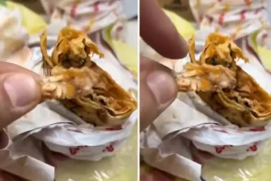 Bu artık başka seviye! Dürümün içinden çıkan şey inanılmaz