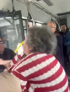 Bursa’da Otobüste ‘Yer Verme’ Kavgası