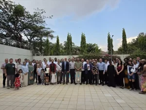 Büyükelçi Poroy Nijerya’daki Türklerle Bayramlaştı