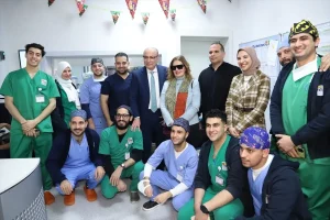 Büyükelçi Şen, Mısır’da Filistinli Çocukları Ziyaret Etti