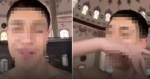 Camide çektiği bu video sonrası tutuklandı