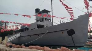 Çanakkale Zaferi’nin simgesi ‘Nusret’e yoğun ilgi