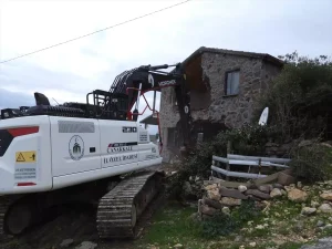 Çanakkale’de 31 Kaçak Yapı Yıkıldı