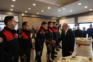 Çanakkale’de Bayramlaşma Töreni