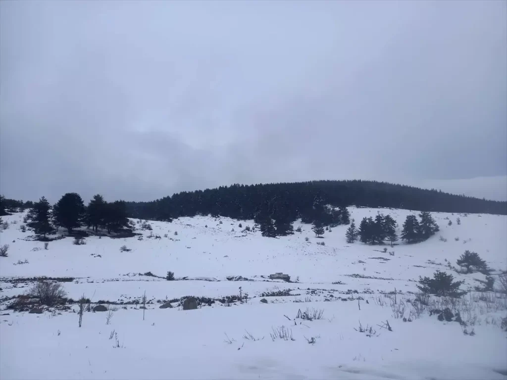 Çankırı’da Kar Yağışı Etkili Oluyor
