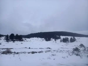 Çankırı’da Kar Yağışı Etkili Oluyor