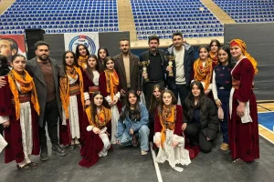 Çatak Halk Oyunları Ekibi İl Birincisi Oldu