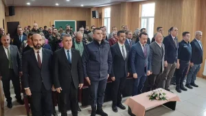 Çelikhan’da İstiklal Marşı Programı