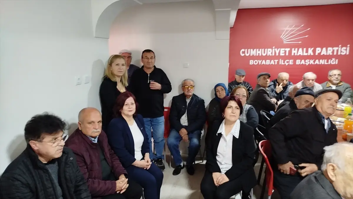 CHP Boyabat’ta Bayramlaşma Programı
