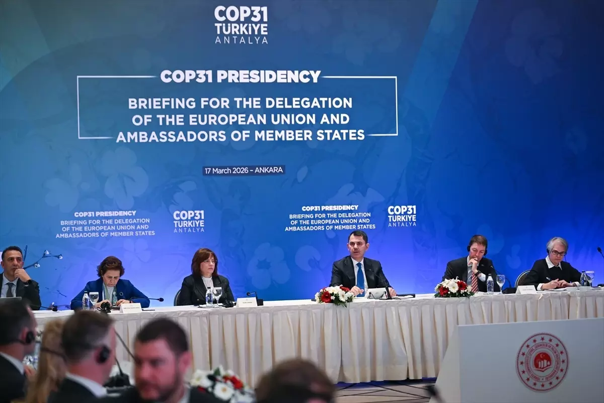 COP31: Türkiye İklim Dönüşümü İçin Öncü Olacak