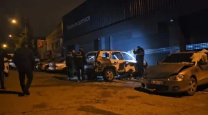 Çorum’da Yanan Cip Kullanılamaz Hale Geldi