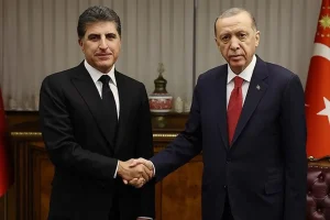 Cumhurbaşkanı Erdoğan, IKBY Başkanı Barzani ile görüştü