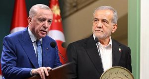 Cumhurbaşkanı Erdoğan İran lideri Pezeşkiyan ile görüştü