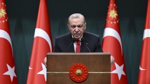 Cumhurbaşkanı Erdoğan, kabine toplantısının ardından açıklamalarda bulunuyor