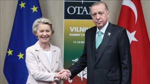 Cumhurbaşkanı Erdoğan, Ursula von der Leyen ile görüştü