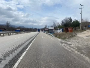 D100 Karayolu’nda Bariyer Uygulaması