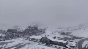Davraz Kayak Merkezi’nde Bayram Yoğunluğu