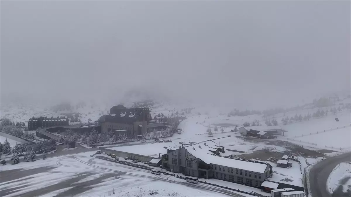 Davraz Kayak Merkezi’nde Bayram Yoğunluğu