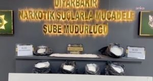 Dedektör köpek buldu! Diyarbakır’da 81 kilogram metamfetamin ele geçirildi