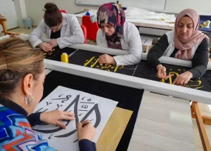 Diyarbakır’da Esma-ül Hüsna Nakış Projesi