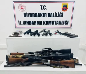 Diyarbakır’da Silah Operasyonu