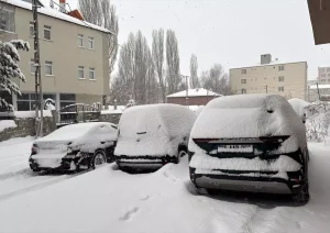 Doğu Anadolu’da Kar Yağışı Zirve Yaptı
