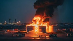 Dubai’de kaos sürüyor: İran havalimanını ve yakıt depolarını vurdu