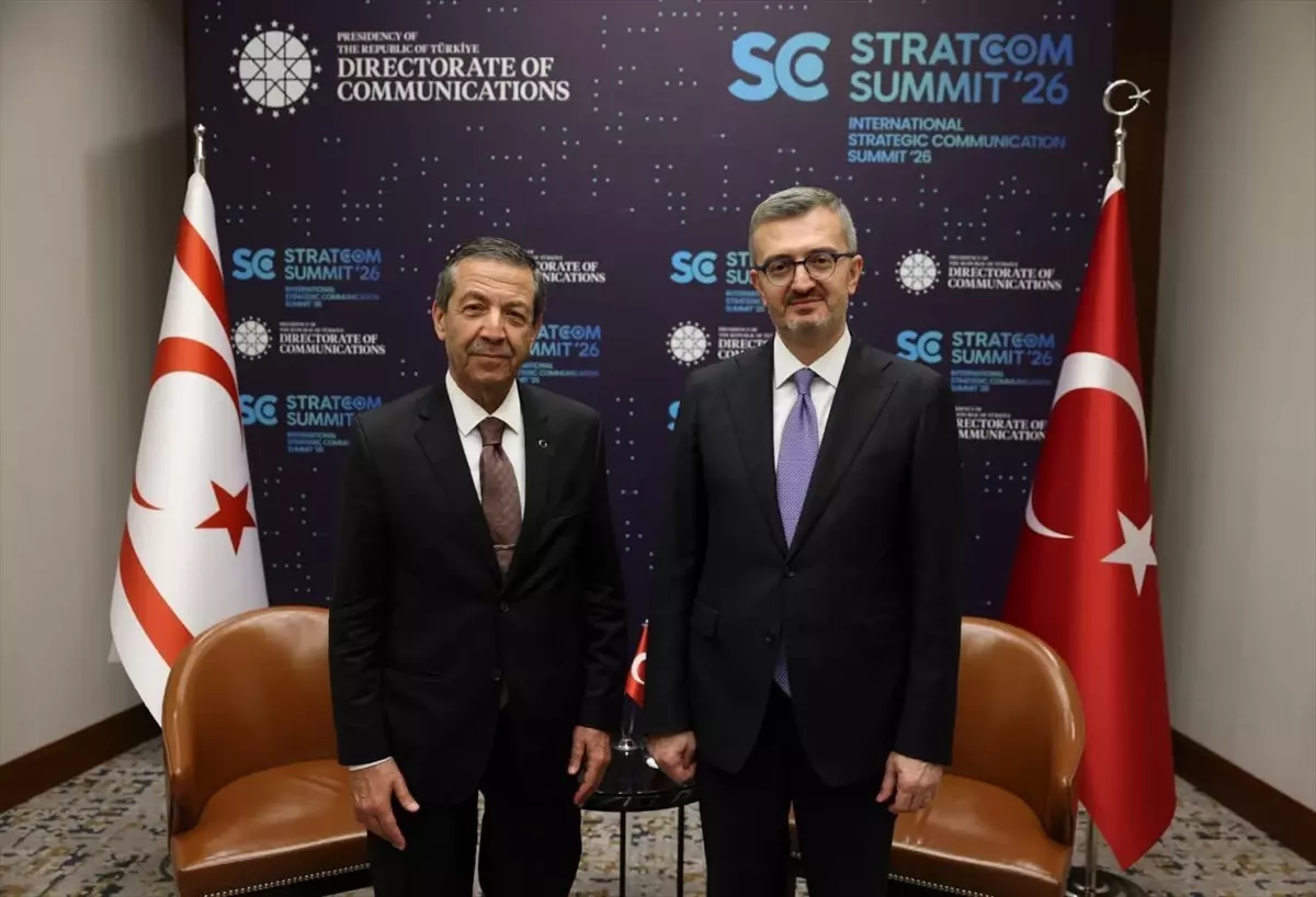 Duran ve Ertuğruloğlu STRATCOM Zirvesi’nde Bir Araya Geldi
