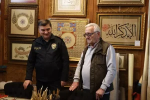 Edirne Emniyet Müdürü’nden Kültür Merkezi Ziyareti