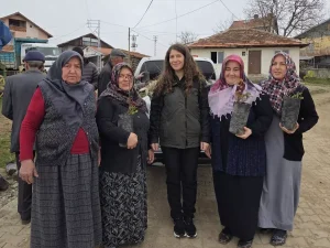 Eflani’de 2 Bin Fidan Dağıtıldı