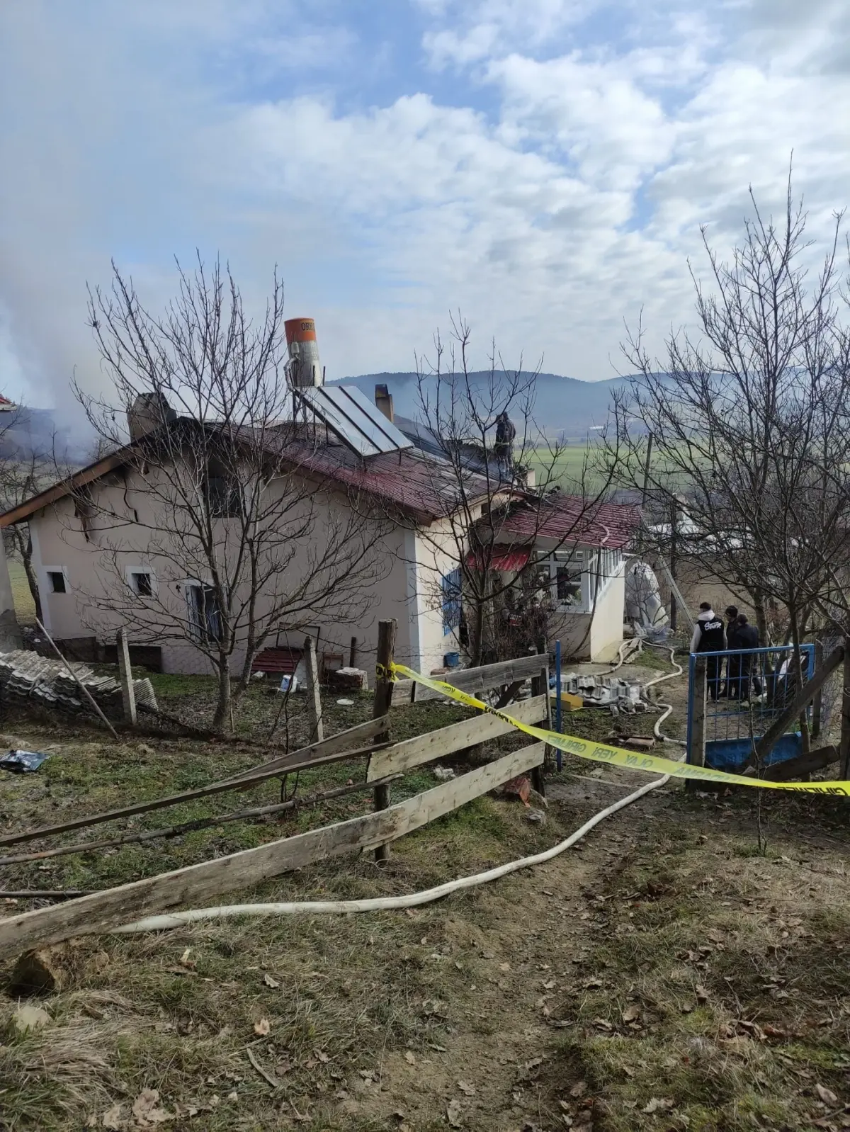 Eflani’de Yangın: 1 Ölü, 1 Yaralı