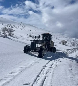 Elazığ’da Kapalı Köy Yolları Açılıyor