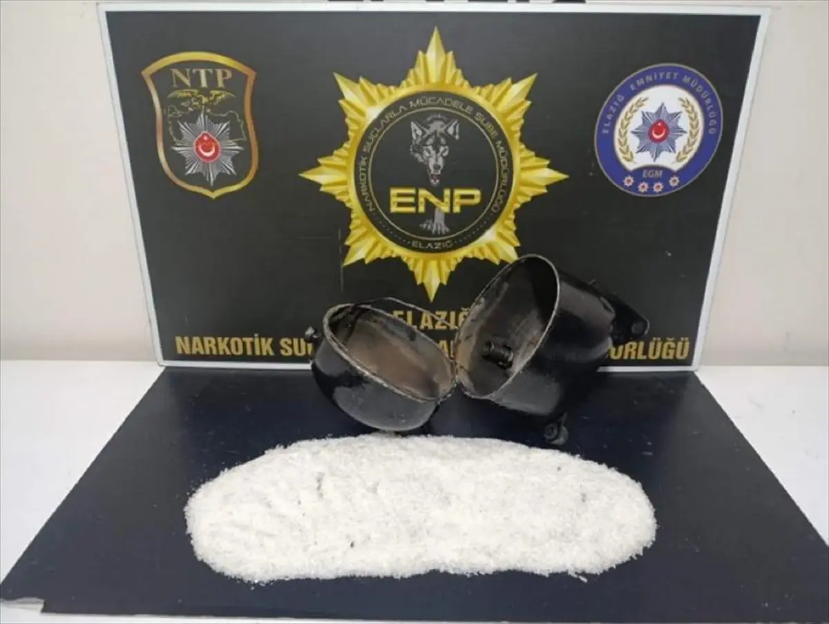 Elazığ’da Uyuşturucu Operasyonu: 1 Tutuklama