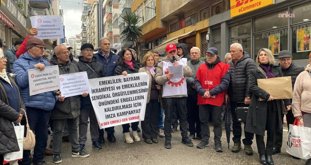 Emeklilerin topladığı imzalar TBMM’ye gönderildi: Bize verilen kırıntı  emeklinin onuruyla dalga geçmektir